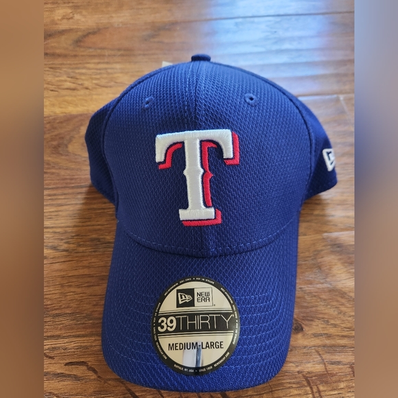 Texas Rangers New Era Diamond Era 39Thirty Stretch Fit Game Cap New with Tags! - Picture 1 of 2